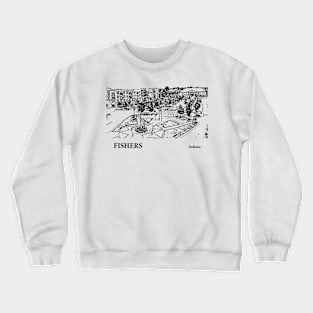 Fishers Indiana Crewneck Sweatshirt